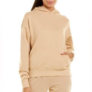 NWT WeWoreWhat Tan Oversized Hoodie - Medium